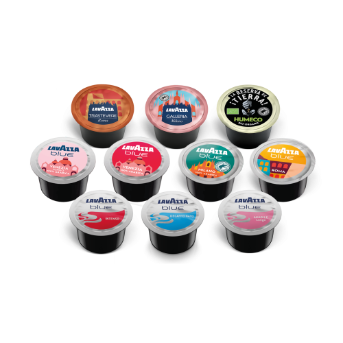 Boîte DÉCOUVERTE CAFÉS Lavazza Blue