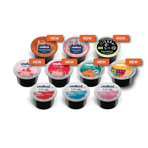 Boîte DÉCOUVERTE CAFÉS Lavazza Blue