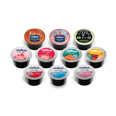 Boîte DÉCOUVERTE CAFÉS Lavazza Blue